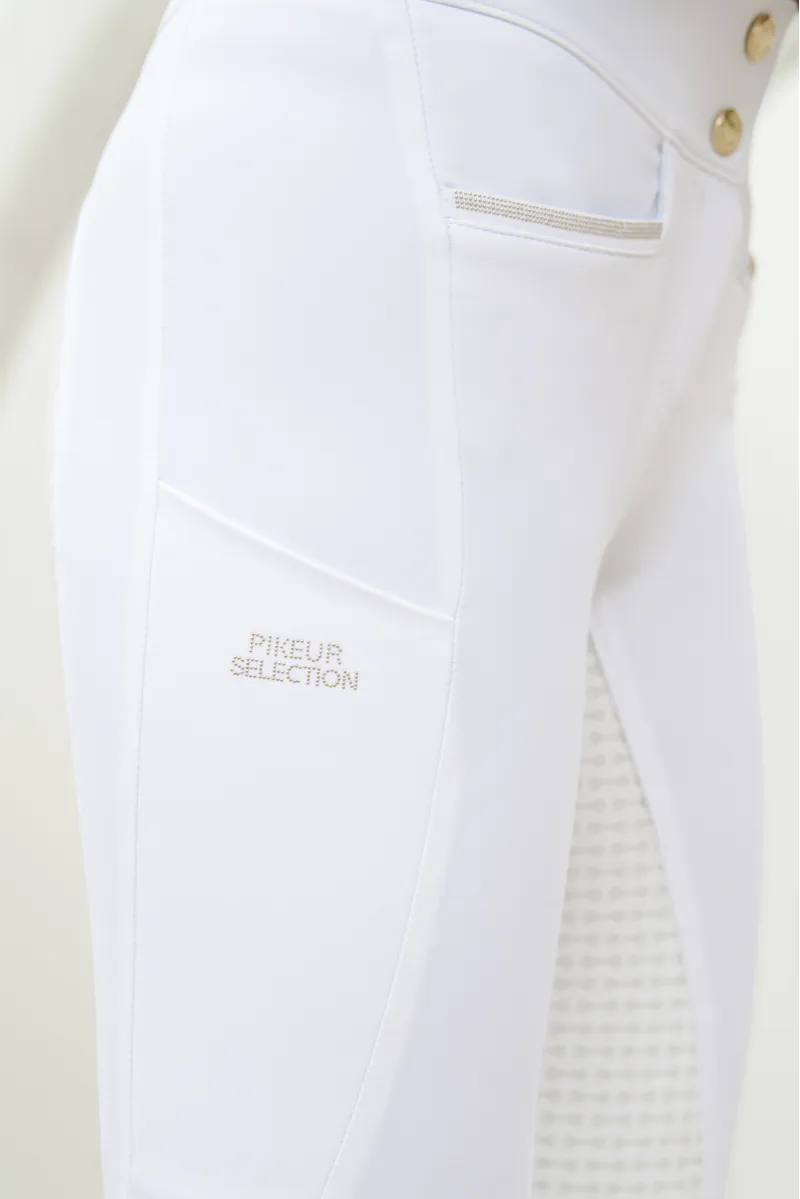 Pikeur Violette Full Grip Ladies Breeches - Night Blue-4